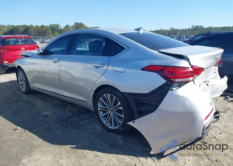 2017 Genesis G80 3.8 из США, поврежденный, VIN KMHGN4JE5HU173613